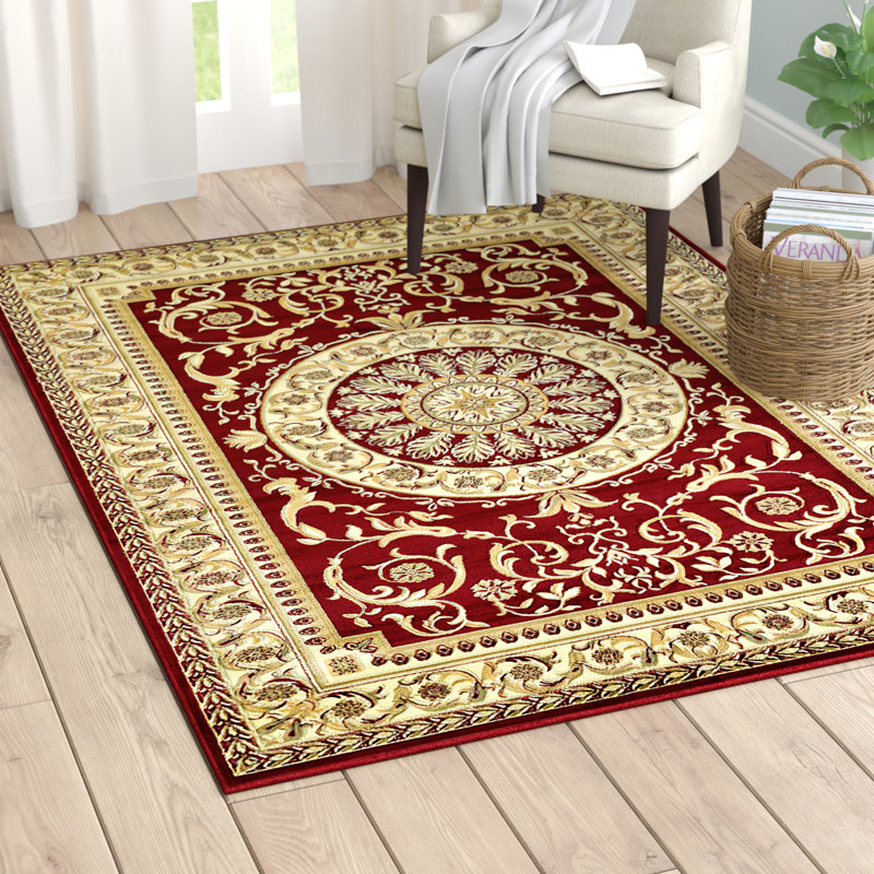Andover Mills™ Meda Oriental Red Area Rug & Reviews Wayfair
